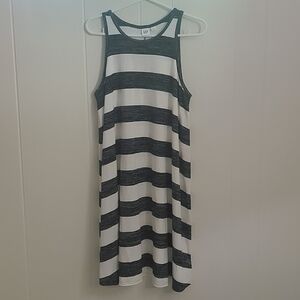 Gap striped swing dress